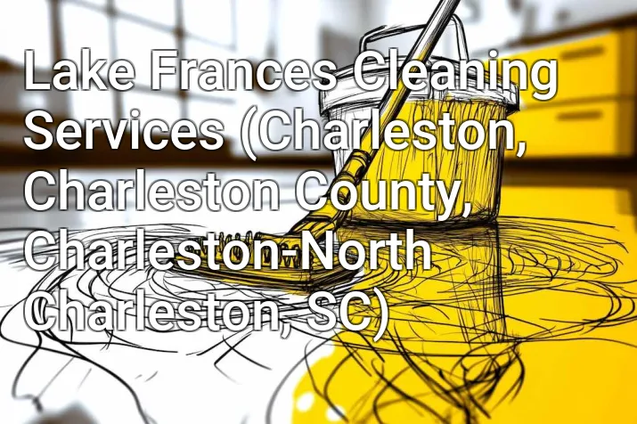 Lake Frances Cleaning Services (Charleston, Charleston County, Charleston-North Charleston, SC)