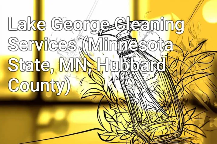 Lake George Cleaning Services (Minnesota State, MN, Hubbard County)