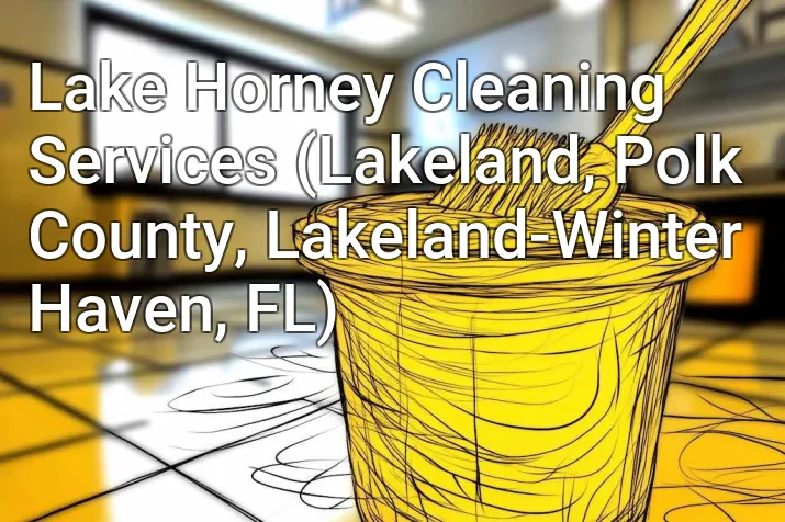 Lake Horney Cleaning Services (Lakeland, Polk County, Lakeland-Winter Haven, FL)