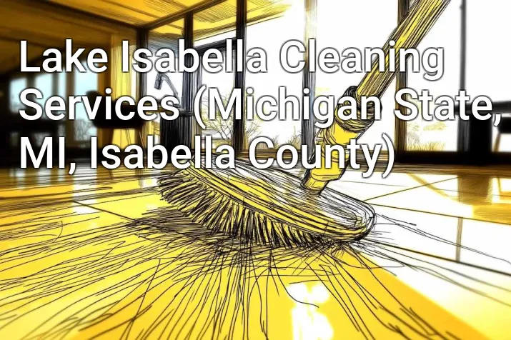 Lake Isabella Cleaning Services (Michigan State, MI, Isabella County)
