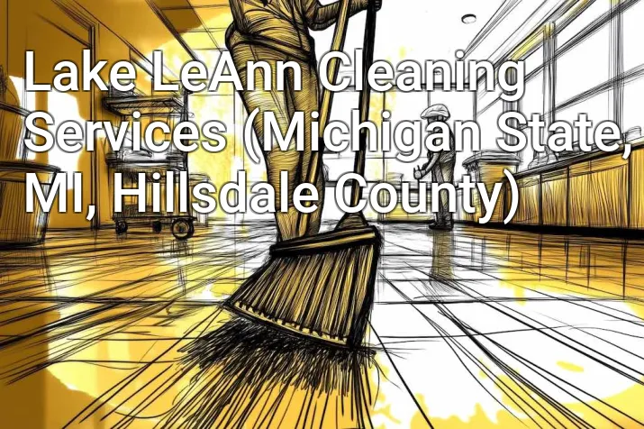 Lake LeAnn Cleaning Services (Michigan State, MI, Hillsdale County)