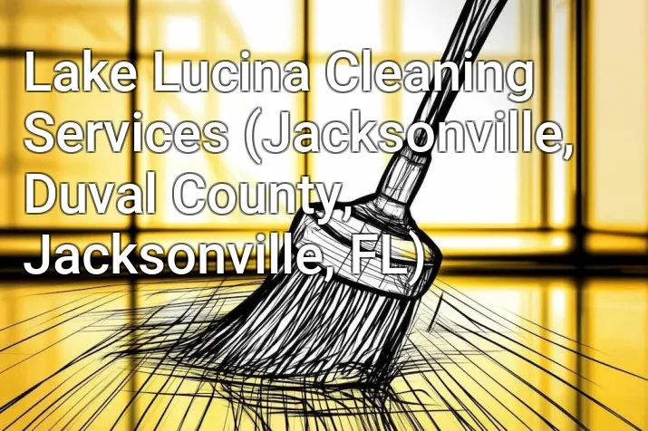 Lake Lucina Cleaning Services (Jacksonville, Duval County, Jacksonville, FL)
