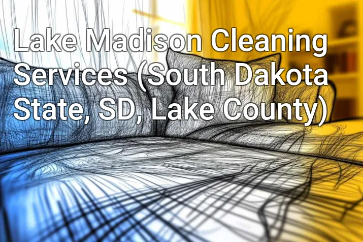 Lake Madison Cleaning Services (South Dakota State, SD, Lake County)