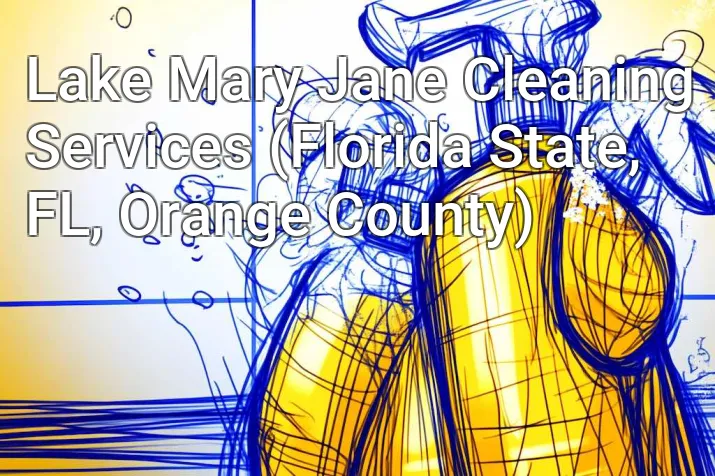 Lake Mary Jane Cleaning Services (Florida State, FL, Orange County)