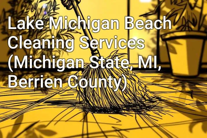 Lake Michigan Beach Cleaning Services (Michigan State, MI, Berrien County)