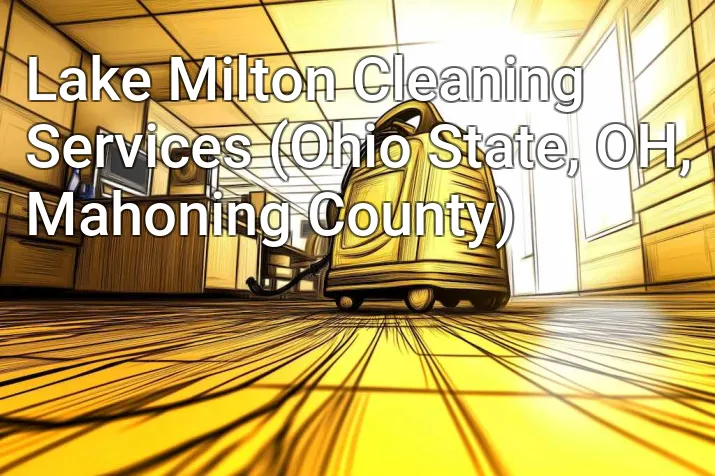 Lake Milton Cleaning Services (Ohio State, OH, Mahoning County)