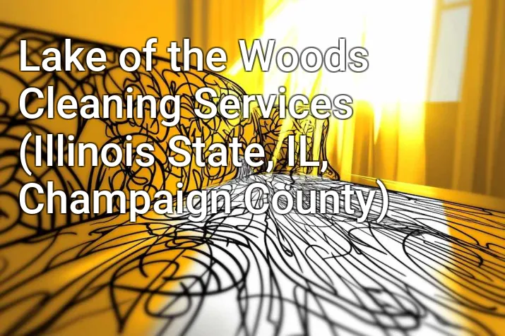 Lake of the Woods Cleaning Services (Illinois State, IL, Champaign County)