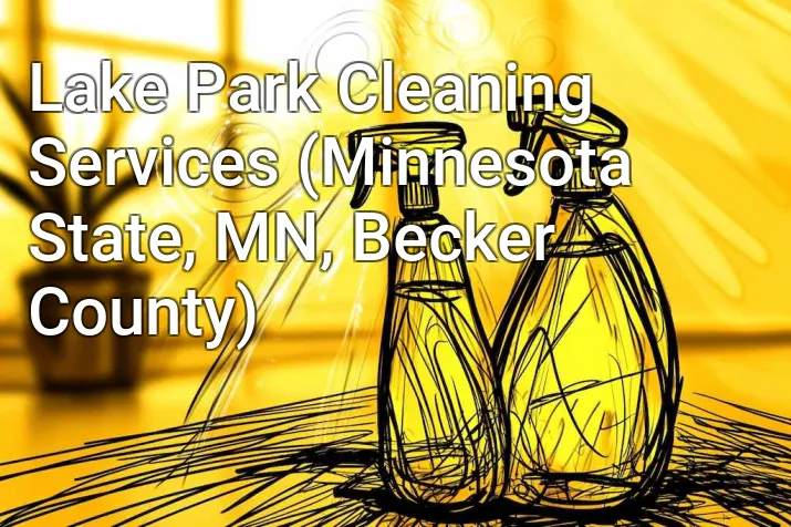 Lake Park Cleaning Services (Minnesota State, MN, Becker County)