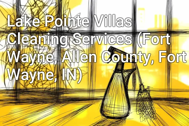 Lake Pointe Villas Cleaning Services (Fort Wayne, Allen County, Fort Wayne, IN)