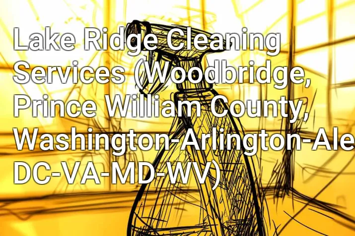 Lake Ridge Cleaning Services (Woodbridge, Prince William County, Washington-Arlington-Alexandria, DC-VA-MD-WV)