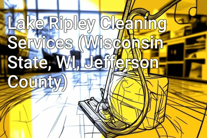Lake Ripley Cleaning Services (Wisconsin State, WI, Jefferson County)