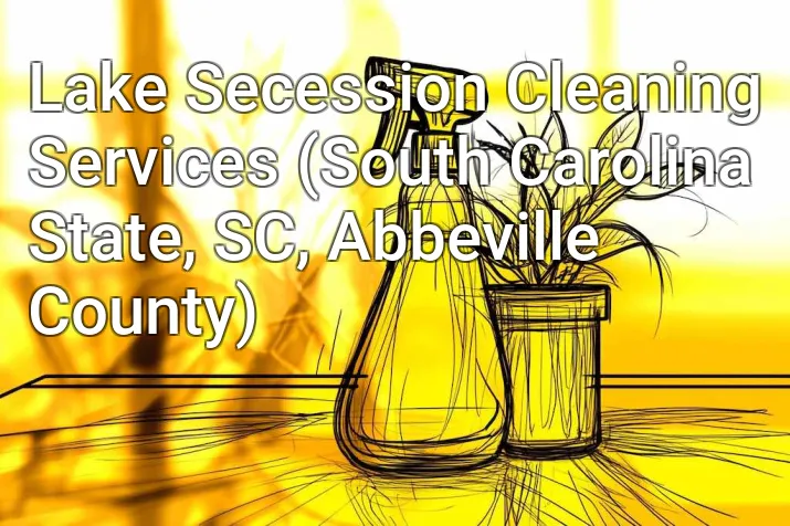 Lake Secession Cleaning Services (South Carolina State, SC, Abbeville County)