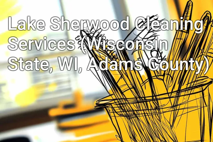 Lake Sherwood Cleaning Services (Wisconsin State, WI, Adams County)
