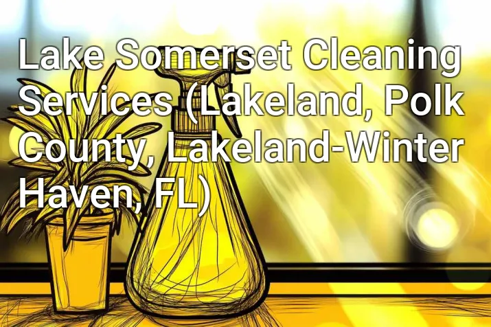 Lake Somerset Cleaning Services (Lakeland, Polk County, Lakeland-Winter Haven, FL)