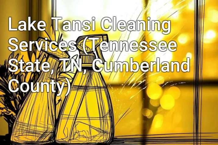 Lake Tansi Cleaning Services (Tennessee State, TN, Cumberland County)