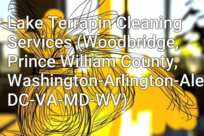 Lake Terrapin Cleaning Services (Woodbridge, Prince William County, Washington-Arlington-Alexandria, DC-VA-MD-WV)