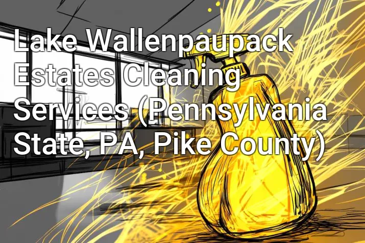 Lake Wallenpaupack Estates Cleaning Services (Pennsylvania State, PA, Pike County)
