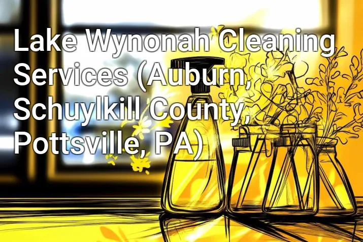 Lake Wynonah Cleaning Services (Auburn, Schuylkill County, Pottsville, PA)