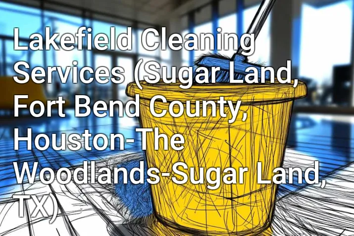 Lakefield Cleaning Services (Sugar Land, Fort Bend County, Houston-The Woodlands-Sugar Land, TX)