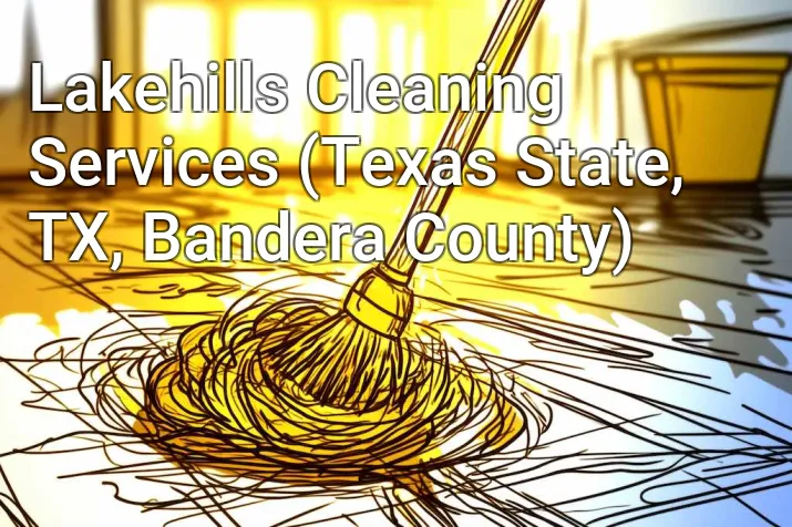 Lakehills Cleaning Services (Texas State, TX, Bandera County)