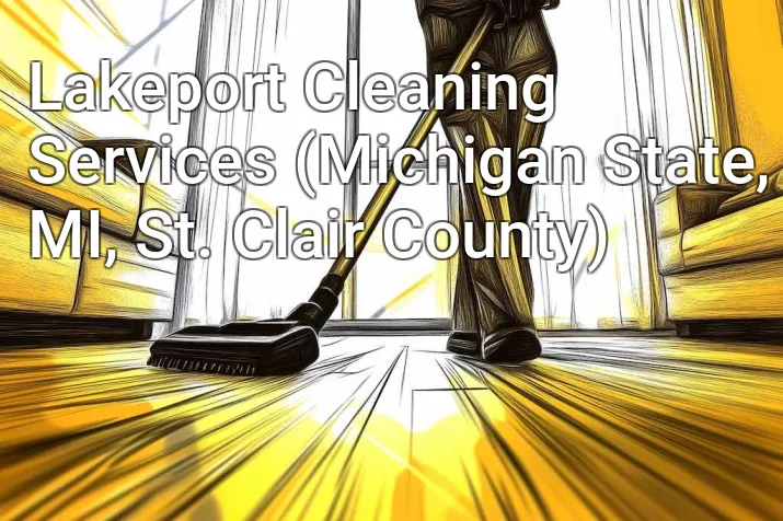 Lakeport Cleaning Services (Michigan State, MI, St. Clair County)