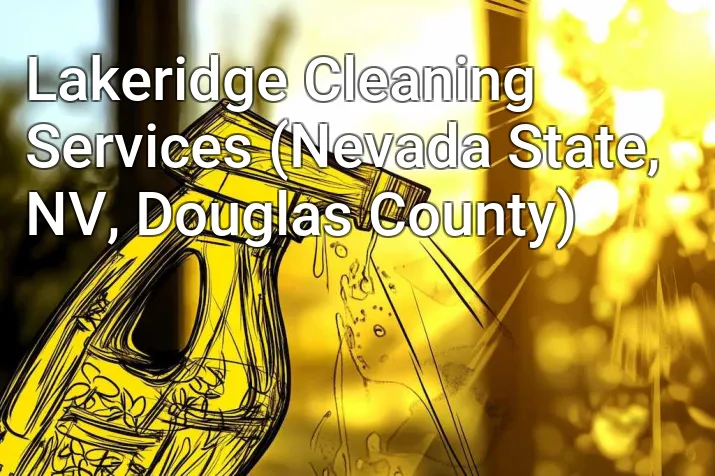 Lakeridge Cleaning Services (Nevada State, NV, Douglas County)