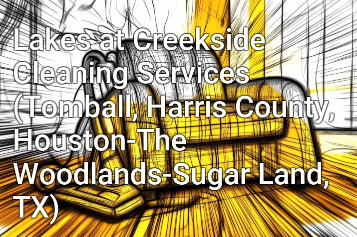 Lakes at Creekside Cleaning Services (Tomball, Harris County, Houston-The Woodlands-Sugar Land, TX)