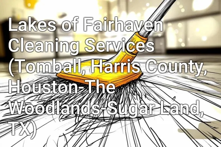 Lakes of Fairhaven Cleaning Services (Tomball, Harris County, Houston-The Woodlands-Sugar Land, TX)