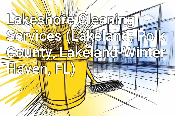 Lakeshore Cleaning Services (Lakeland, Polk County, Lakeland-Winter Haven, FL)