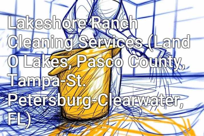 Lakeshore Ranch Cleaning Services (Land O Lakes, Pasco County, Tampa-St. Petersburg-Clearwater, FL)