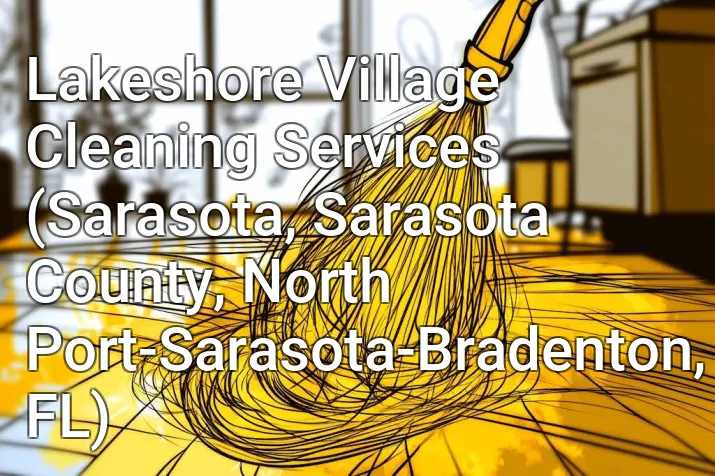 Lakeshore Village Cleaning Services (Sarasota, Sarasota County, North Port-Sarasota-Bradenton, FL)