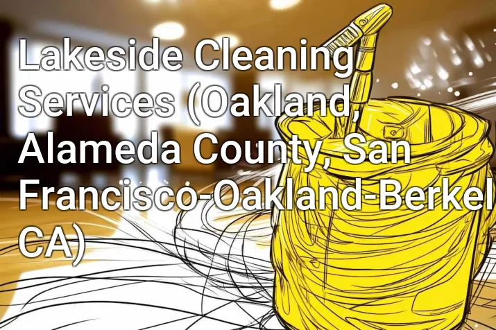 Lakeside Cleaning Services (Oakland, Alameda County, San Francisco-Oakland-Berkeley, CA)