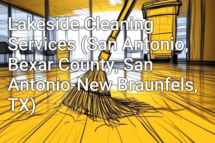 Lakeside Cleaning Services (San Antonio, Bexar County, San Antonio-New Braunfels, TX)