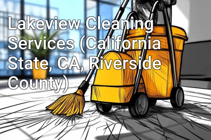 Lakeview Cleaning Services (California State, CA, Riverside County)
