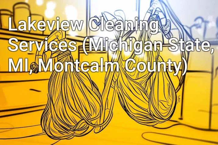 Lakeview Cleaning Services (Michigan State, MI, Montcalm County)
