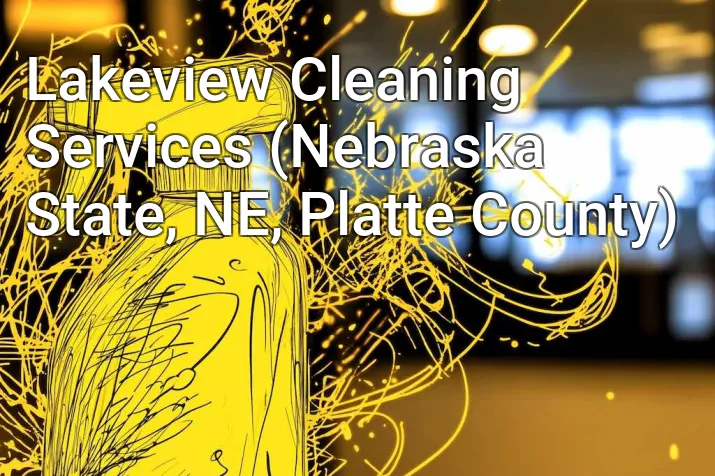 Lakeview Cleaning Services (Nebraska State, NE, Platte County)