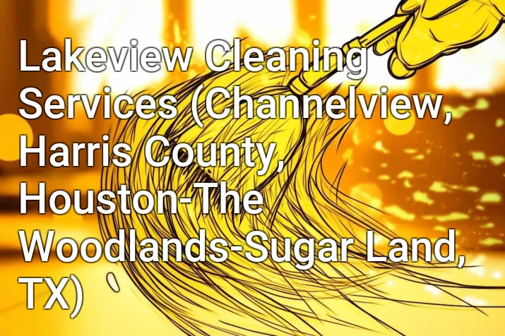Lakeview Cleaning Services (Channelview, Harris County, Houston-The Woodlands-Sugar Land, TX)