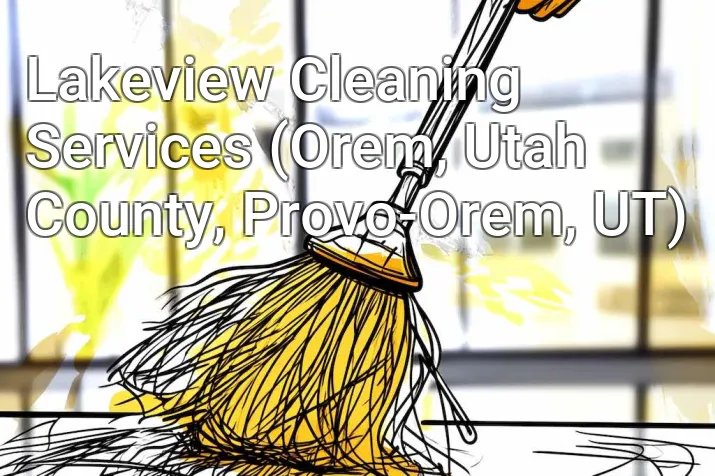 Lakeview Cleaning Services (Orem, Utah County, Provo-Orem, UT)