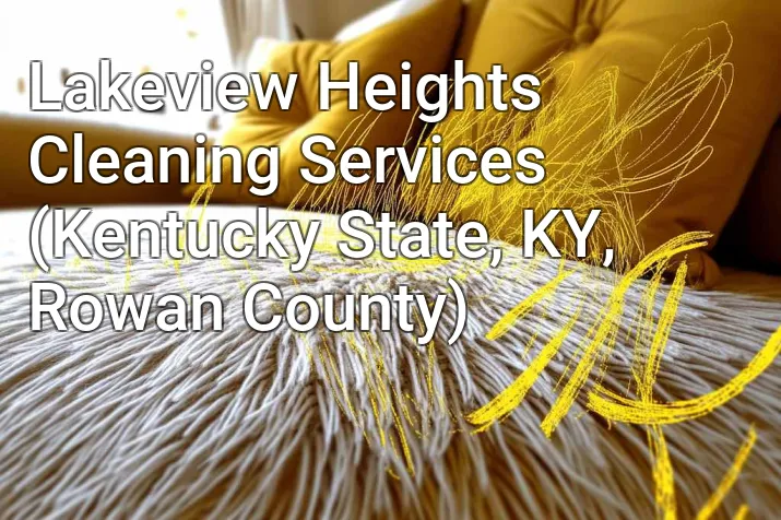 Lakeview Heights Cleaning Services (Kentucky State, KY, Rowan County)