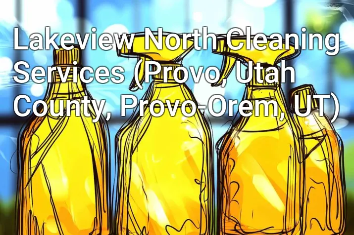 Lakeview North Cleaning Services (Provo, Utah County, Provo-Orem, UT)