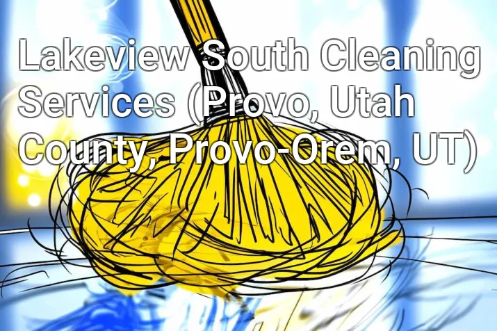Lakeview South Cleaning Services (Provo, Utah County, Provo-Orem, UT)