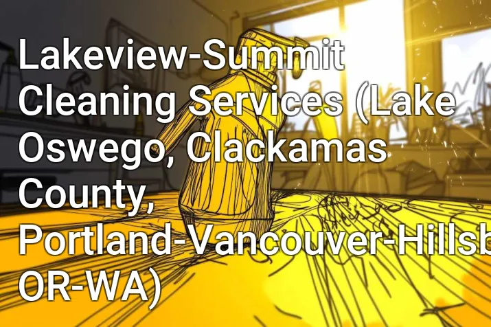 Lakeview-Summit Cleaning Services (Lake Oswego, Clackamas County, Portland-Vancouver-Hillsboro, OR-WA)