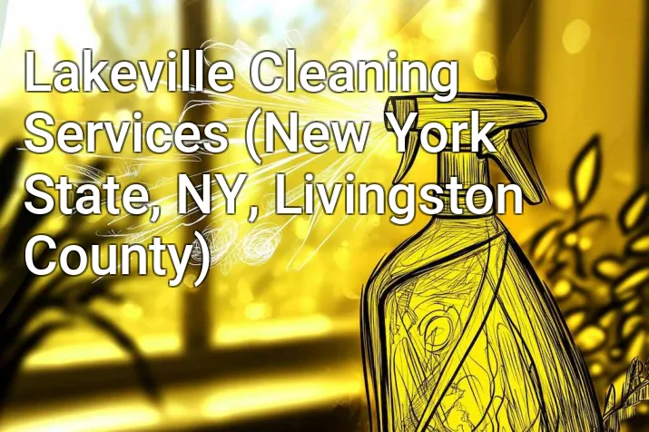 Lakeville Cleaning Services (New York State, NY, Livingston County)