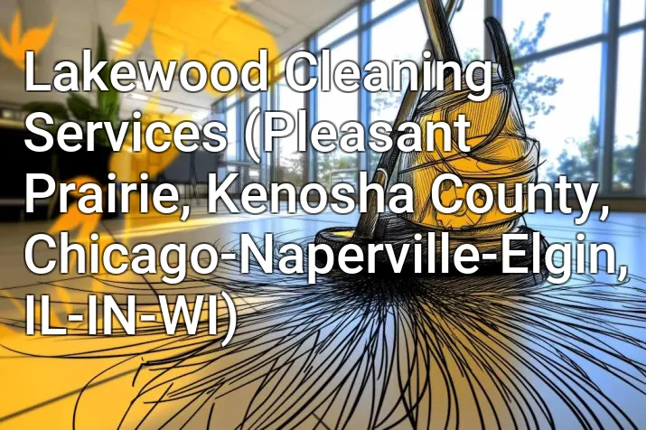 Lakewood Cleaning Services (Pleasant Prairie, Kenosha County, Chicago-Naperville-Elgin, IL-IN-WI)