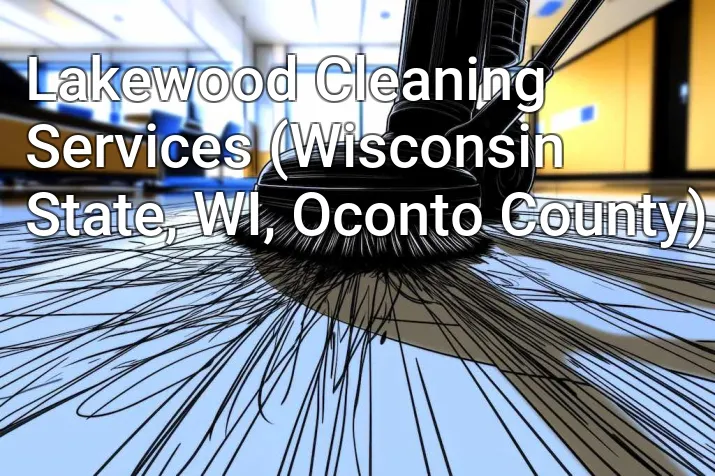 Lakewood Cleaning Services (Wisconsin State, WI, Oconto County)