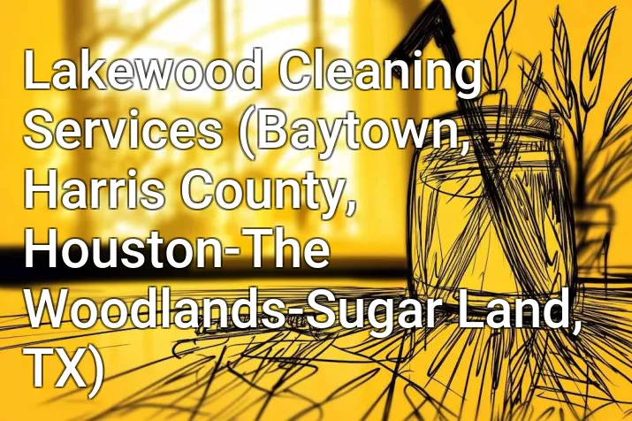 Lakewood Cleaning Services (Baytown, Harris County, Houston-The Woodlands-Sugar Land, TX)