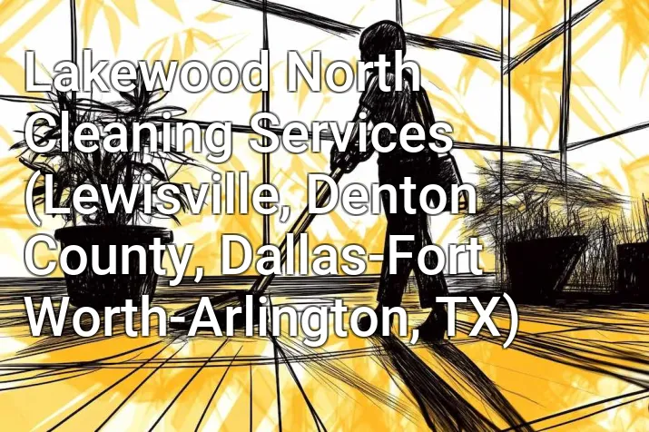 Lakewood North Cleaning Services (Lewisville, Denton County, Dallas-Fort Worth-Arlington, TX)