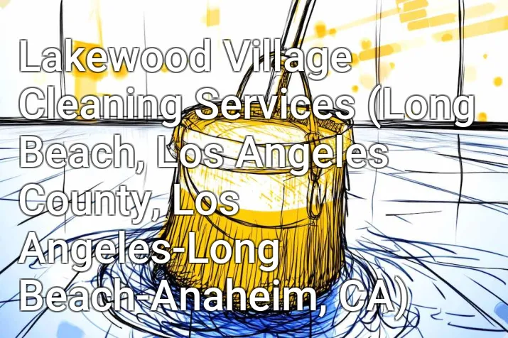 Lakewood Village Cleaning Services (Long Beach, Los Angeles County, Los Angeles-Long Beach-Anaheim, CA)