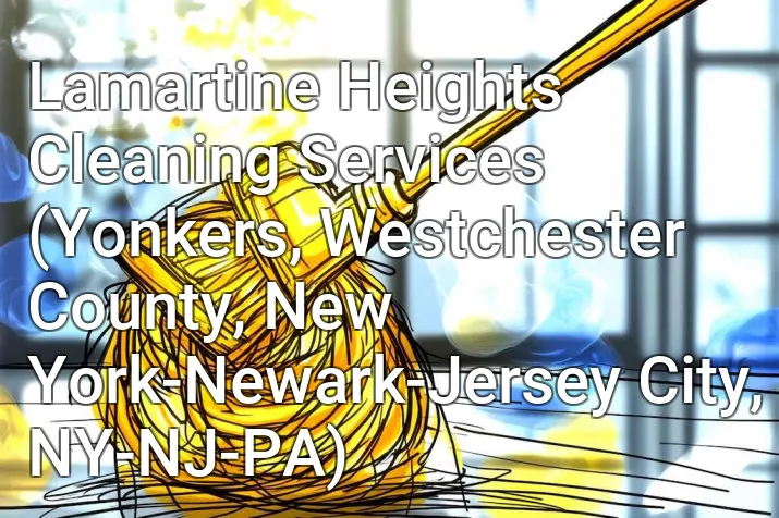 Lamartine Heights Cleaning Services (Yonkers, Westchester County, New York-Newark-Jersey City, NY-NJ-PA)