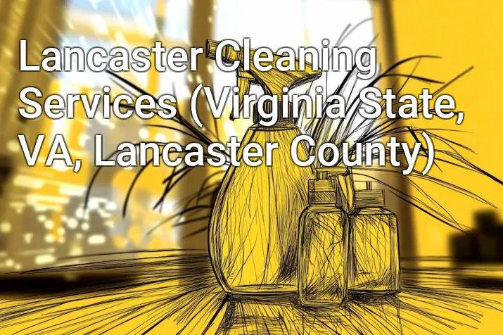 Lancaster Cleaning Services (Virginia State, VA, Lancaster County)